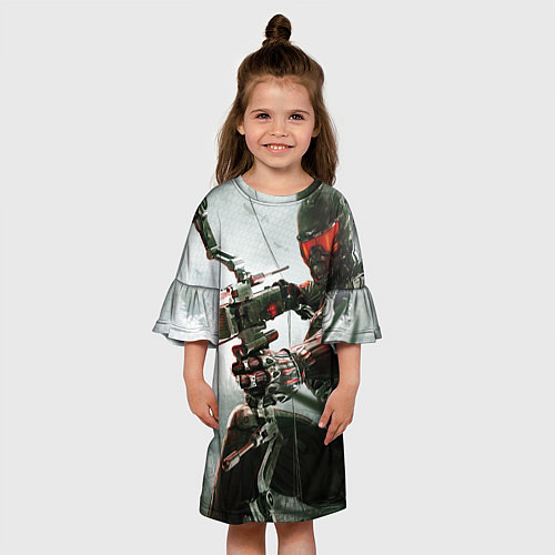 Детское платье Кризис / 3D-принт – фото 3