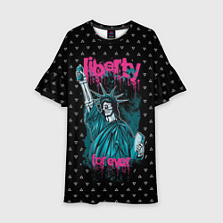 Платье клеш для девочки Liberty Forever, цвет: 3D-принт