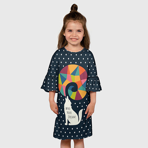 Детское платье Woo Your Dream / 3D-принт – фото 3
