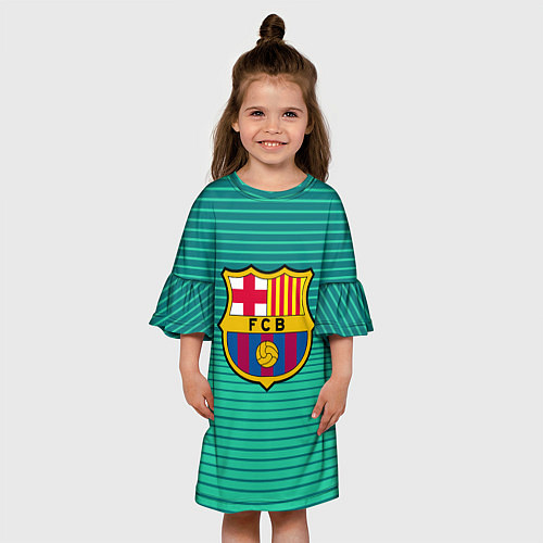 Детское платье Барселона / 3D-принт – фото 3