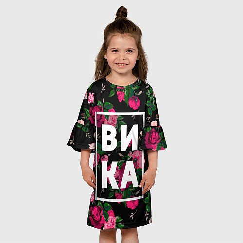 Детское платье Вика / 3D-принт – фото 3
