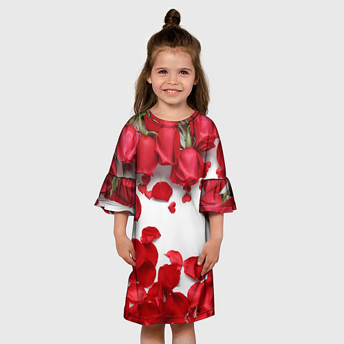 Детское платье Сильные чуства / 3D-принт – фото 3