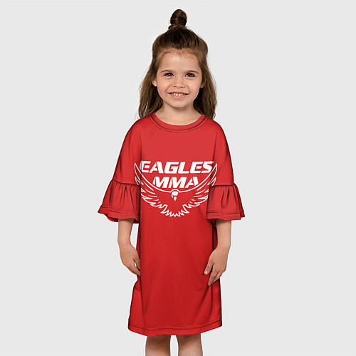Детское платье Eagles MMA / 3D-принт – фото 3