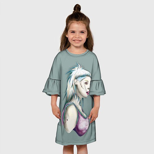 Детское платье Yolandi Death / 3D-принт – фото 3