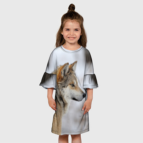 Детское платье Хозяин леса / 3D-принт – фото 3