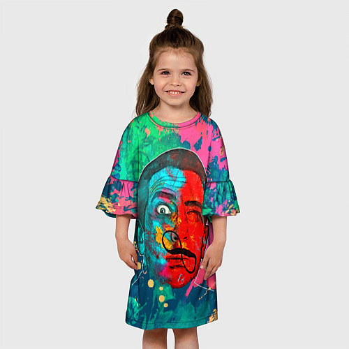 Детское платье Dali Art / 3D-принт – фото 3