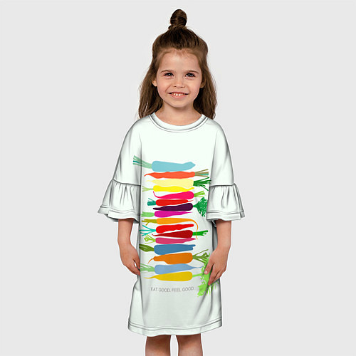 Детское платье Feel Good / 3D-принт – фото 3