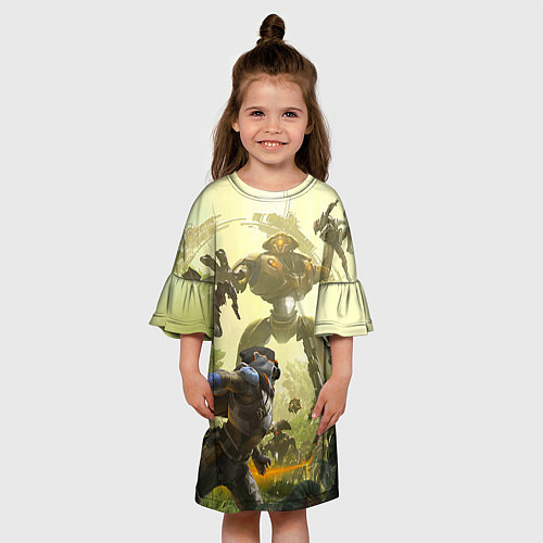 Детское платье Destiny 16 / 3D-принт – фото 3