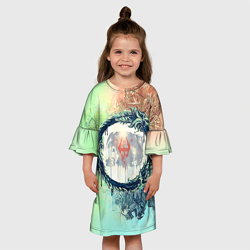Детское платье TES 2 / 3D-принт – фото 3