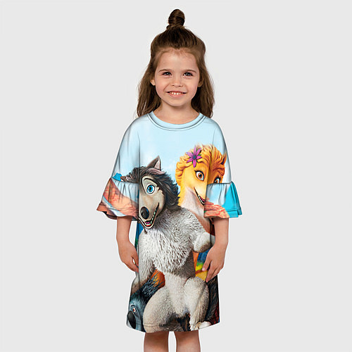 Детское платье Альфа и Омега 7 / 3D-принт – фото 3