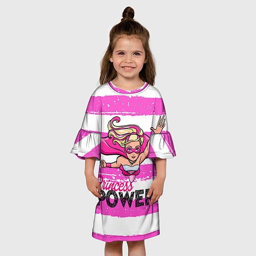 Детское платье Сила принцесс / 3D-принт – фото 3