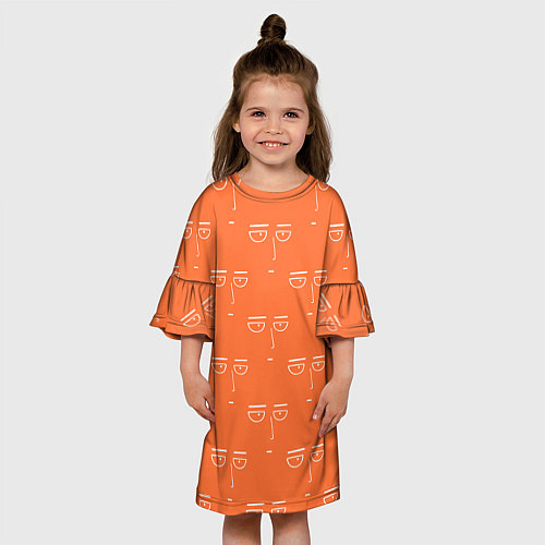 Детское платье Dont Care / 3D-принт – фото 3