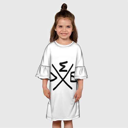 Детское платье Хлеб: символ / 3D-принт – фото 3