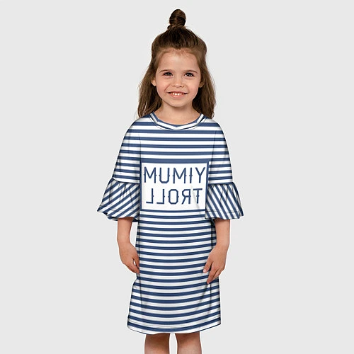 Детское платье Mumiy Troll / 3D-принт – фото 3