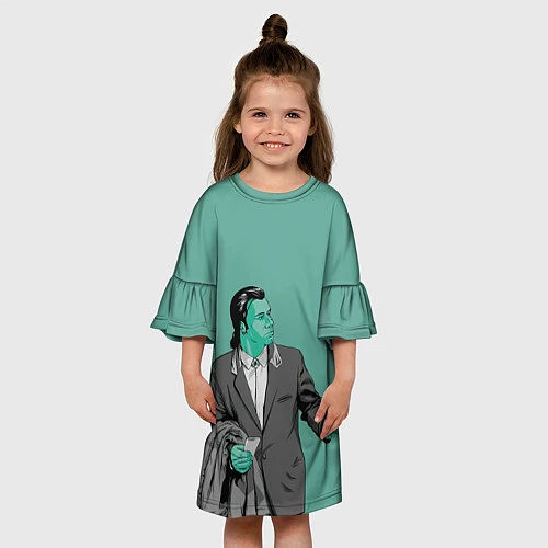 Детское платье Недоумевающий Винсент / 3D-принт – фото 3