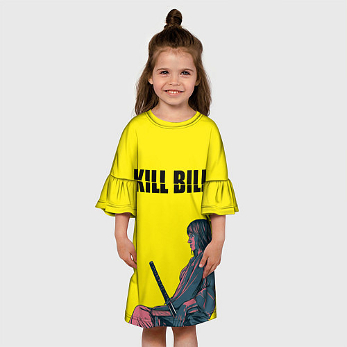 Детское платье Kill Bill / 3D-принт – фото 3