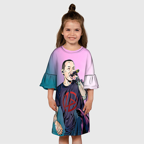 Детское платье Bennington Art / 3D-принт – фото 3