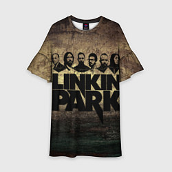 Платье клеш для девочки Linkin Park Band, цвет: 3D-принт