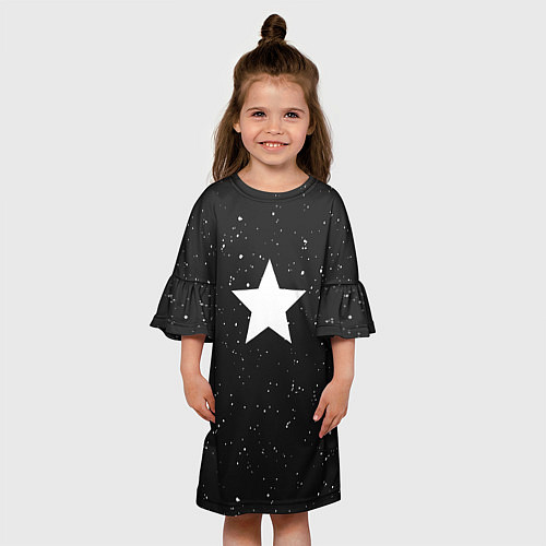 Детское платье Super Star / 3D-принт – фото 3