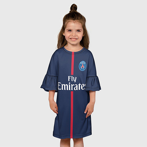 Детское платье PSG FC: Neymar / 3D-принт – фото 3