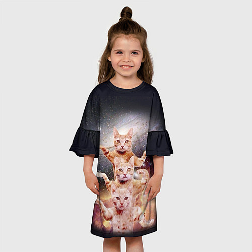 Детское платье Cat / 3D-принт – фото 3
