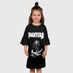 Платье клеш для девочки Pantera, цвет: 3D-принт — фото 2