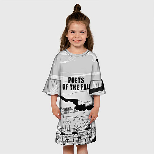 Детское платье Poets of the Fall / 3D-принт – фото 3