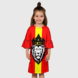 Платье клеш для девочки One Lion King, цвет: 3D-принт — фото 2