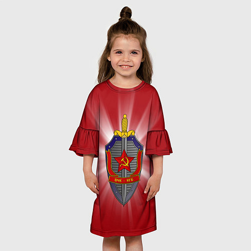 Детское платье КГБ / 3D-принт – фото 3