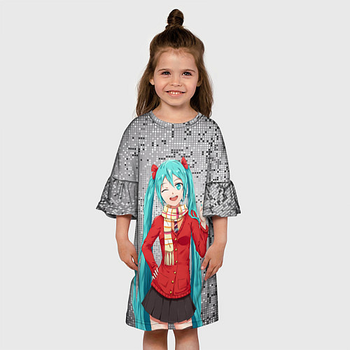 Детское платье Хацуне Мику / 3D-принт – фото 3