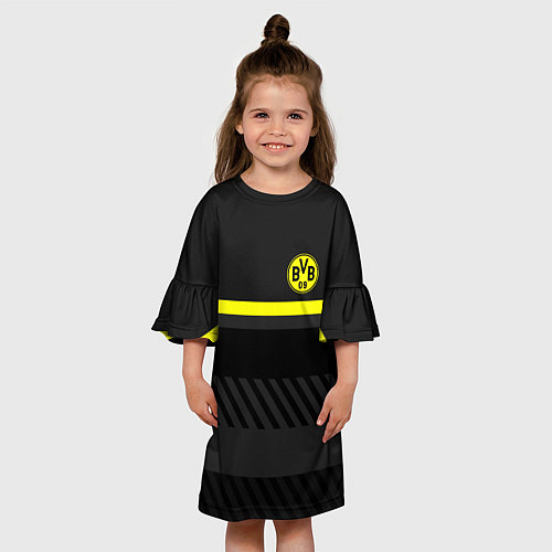 Детское платье FC Borussia 2018 Original #3 / 3D-принт – фото 3
