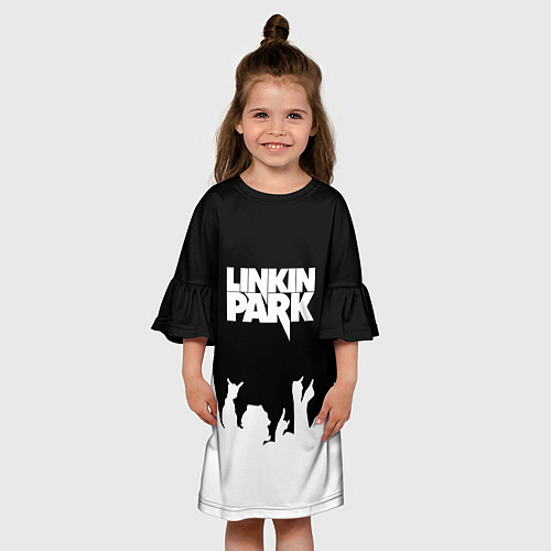 Детское платье Linkin Park: Black Rock / 3D-принт – фото 3