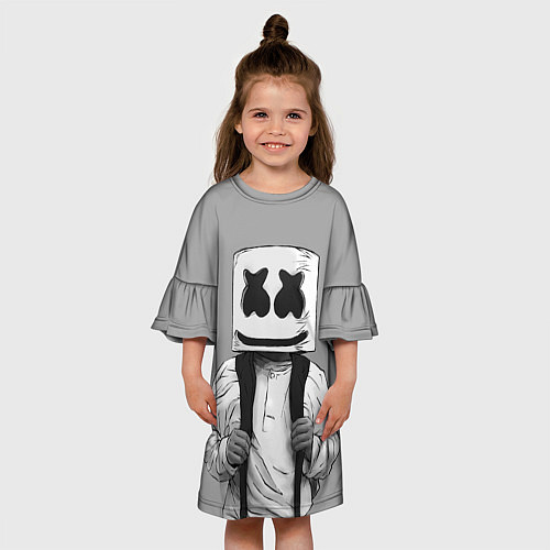 Детское платье Marshmallow Boy / 3D-принт – фото 3