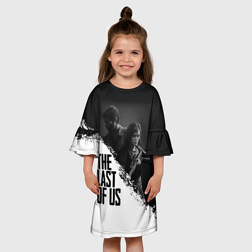 Детское платье The Last of Us: White & Black / 3D-принт – фото 3