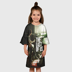 Платье клеш для девочки The Last of Us: Guitar Music, цвет: 3D-принт — фото 2