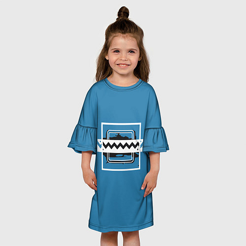 Детское платье R6S: Frost / 3D-принт – фото 3
