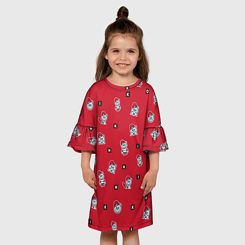 Детское платье IKON Bears / 3D-принт – фото 3
