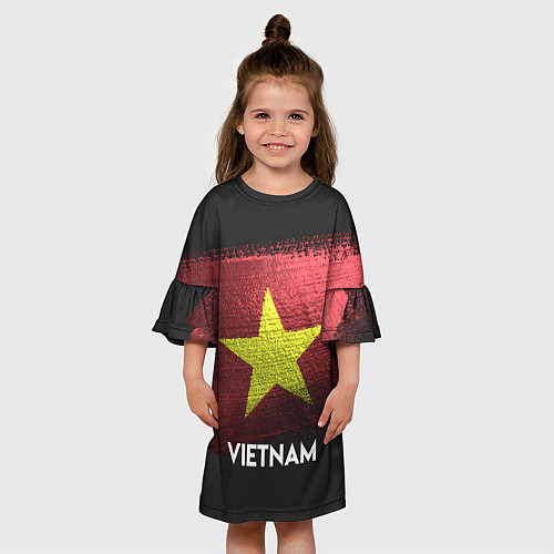 Детское платье Vietnam Style / 3D-принт – фото 3