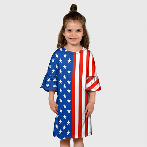 Детское платье American Patriot / 3D-принт – фото 3