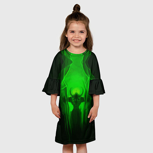 Детское платье Демон легиона / 3D-принт – фото 3