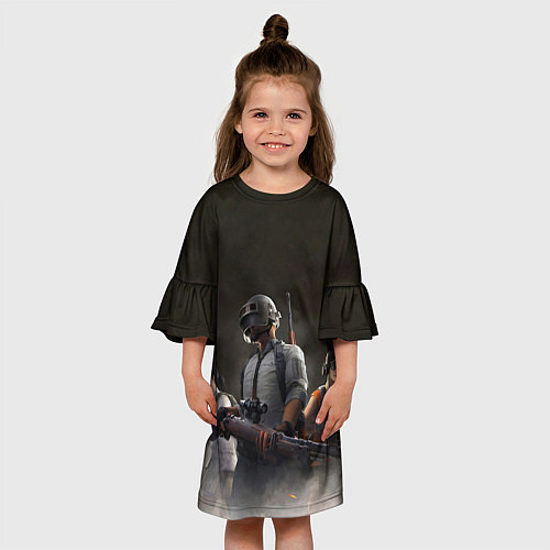 Детское платье PUBG Soldier / 3D-принт – фото 3