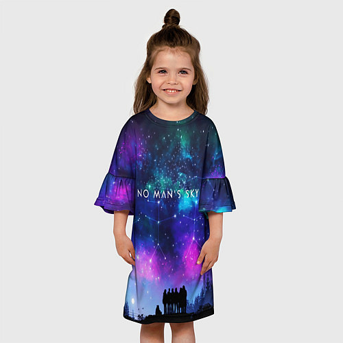 Детское платье No Man's Sky: Space Vision / 3D-принт – фото 3