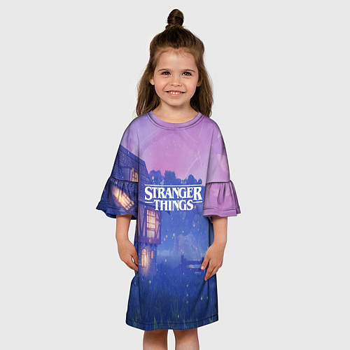 Детское платье Stranger Things: Magic House / 3D-принт – фото 3