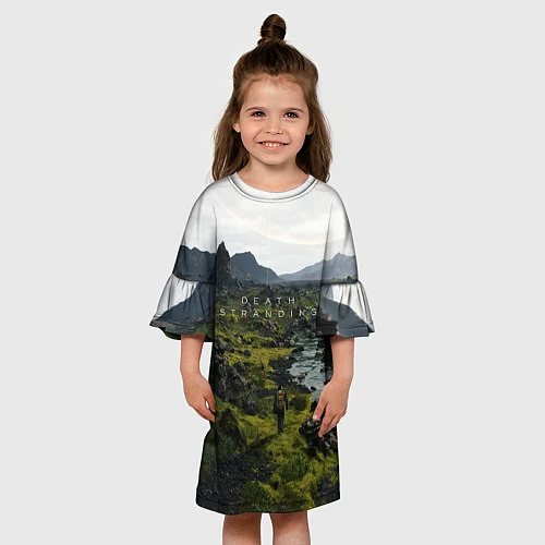 Детское платье Death Stranding: Green World / 3D-принт – фото 3