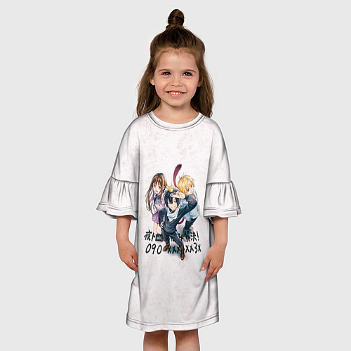 Детское платье Бездомный Бог / 3D-принт – фото 3