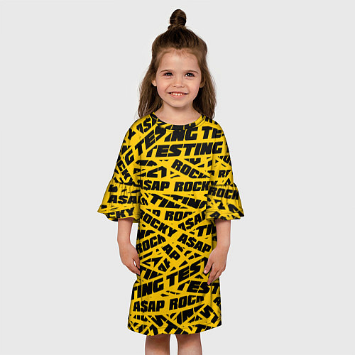 Детское платье ASAP Rocky: Light Style / 3D-принт – фото 3