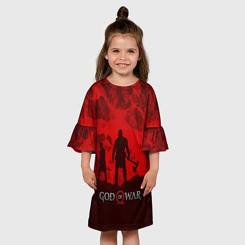 Детское платье God of War: Blood Day / 3D-принт – фото 3