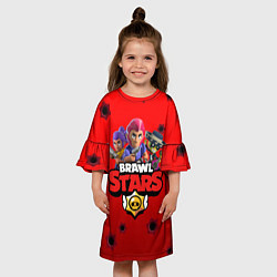 Платье клеш для девочки Brawl Stars: COLT, цвет: 3D-принт — фото 2