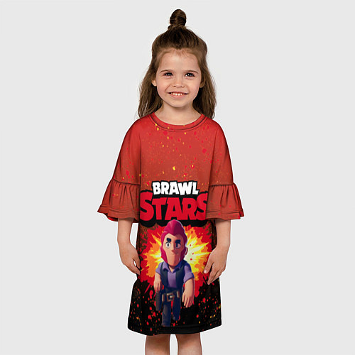 Детское платье Brawl Stars Colt / 3D-принт – фото 3