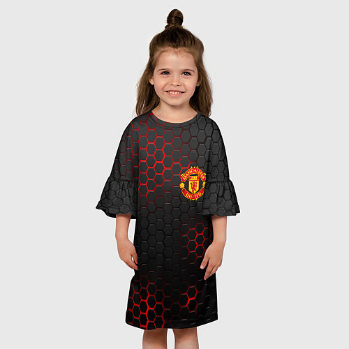 Детское платье Манчестер юнайтед: FCMU / 3D-принт – фото 3
